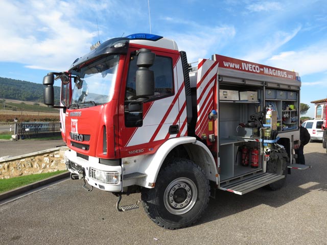 Esta versión más compacta del Eurocargo 4X4 con caja Allison es mucho más maniobrable y ágil en todoterreno.